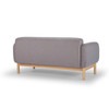 Metro - Tulum 2 Seater Sofa - Dark Brown Metro - Tulum 2 Seater Sofa - Dark Brown