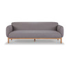Metro - Tulum 3 Seater Sofa - Dark Brown