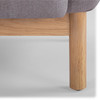 Metro - Tulum 3 Seater Sofa - Dark Brown