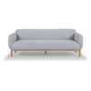 Metro - Tulum 3 Seater Sofa - Light Gray Metro - Tulum 3 Seater Sofa - Light Gray