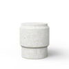 Mixx - Barrel Stool - Ivory Terrazzo