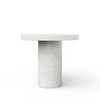 Mixx - Circa - Bar Height Dining Table - 47.25"Dia. - Ivory Terrazzo