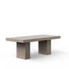 Mixx - Elcor Dining Table - 39.25" x 82.75" - Dark Grey