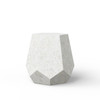 Mixx - Faceted Stool - Ivory Terrazzo