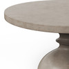 Mixx - Spindle 59" Round Dining Table - Dark Grey