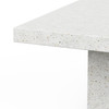 Mixx - Una - 59" Square Counter Height Dining Table - Ivory Terrazzo
