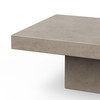 Mixx - Una Rectangle Coffee Table - Dark Grey