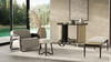 Modern Brazilian - Hermes Accent Chair - Harvest Jute Upholstery - Ebano, Black Frame