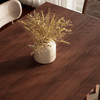 Modern Brazilian - Laguna - Wooden Top Dining Table - Nogal Frame