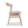 Modern Brazilian - Velma - Side Chair - Bouclé Crafted Glaze Seat - Nevoa Frame