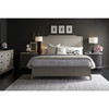Sleigh Platform Bed Queen