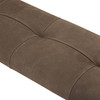 Marcia Accent Bench - Nubuck Cigar