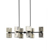 Ava Linear Chandelier - Antiqued Iron