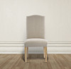 Camelback Side Chair-Linen