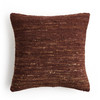 Pemberley Pillow - Rustic Brown Woven