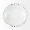 Basin 16" Round Off-White Glazed Decorative Bowl
