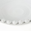 Basin 16" Round Off-White Glazed Decorative Bowl