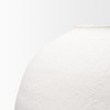 Karakum II Large White Textured Ceramic Vase