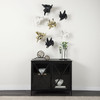 Sphaira Noir II Large 7L x 7W Gold Cast Aluminum Decorative Tree Branch Orb