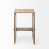 Aida 26" Seat Height Light Gray Wood Counter Stool