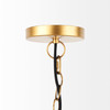 Campanile 30.0 L x 30.0 W x 16.0 H Brown Half Domed Chandelier