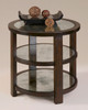 Monteith Round Mirrored Side Table