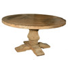 Pedestal 60" Round Dining Table