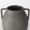 Kilian Medium Brown-Gray Double Ear Vase