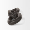 Tayla Large Black-Brown Wood Chain Link
