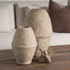 Rundal Small Beige Paper Mache Vase