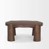 Tammar Round Wood w/ Tapered Legs Coffee Table