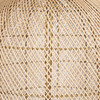 Thad 4-Light Natural Woven Rattan Foyer Chandelier