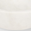 Katora Large Premium Solid White Marble Bowl