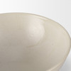Tyren Cream Glazed Decorative Round Ceramic Bowl