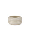 Twyla Short Cream Glazed Ring Pot