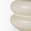 Twyla Short Cream Glazed Ring Pot