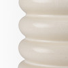 Twyla Tall Cream Glazed Ring Pot