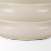 Twyla Tall Cream Glazed Ring Pot