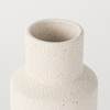 Salar 4.5L x 4.5W x 11.0H Cream Gourd Style Crackled Ceramic Vase