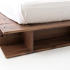 Bonnie Reclaimed Wood King Platform Bed with storage