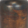 Daya Tall Antiqued Gold Metal Vase