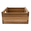 French Country Teak Wooden Box (Set of 3) 11"