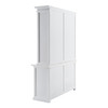 French Coastal Buffet Hutch Unit with 6 Shelves 57"