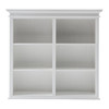 French Coastal Buffet Hutch Unit with 6 Shelves 57"