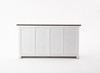 Modern Farmhouse Buffet with 4 Baskets 63"
