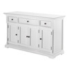 French Cottage Buffet with 4 Doors 3 Drawers 57"
