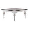 French Cottage Square Coffee Table 39"