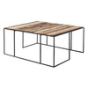 Industrial Nesting Coffee Table Set 100cm 39"
