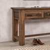 Ezra Reclaimed Wood 3Dwr Console Table