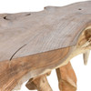 Shia Teak Root Console Table